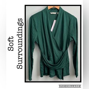 NWT Soft Surroundings Daina Top Size S